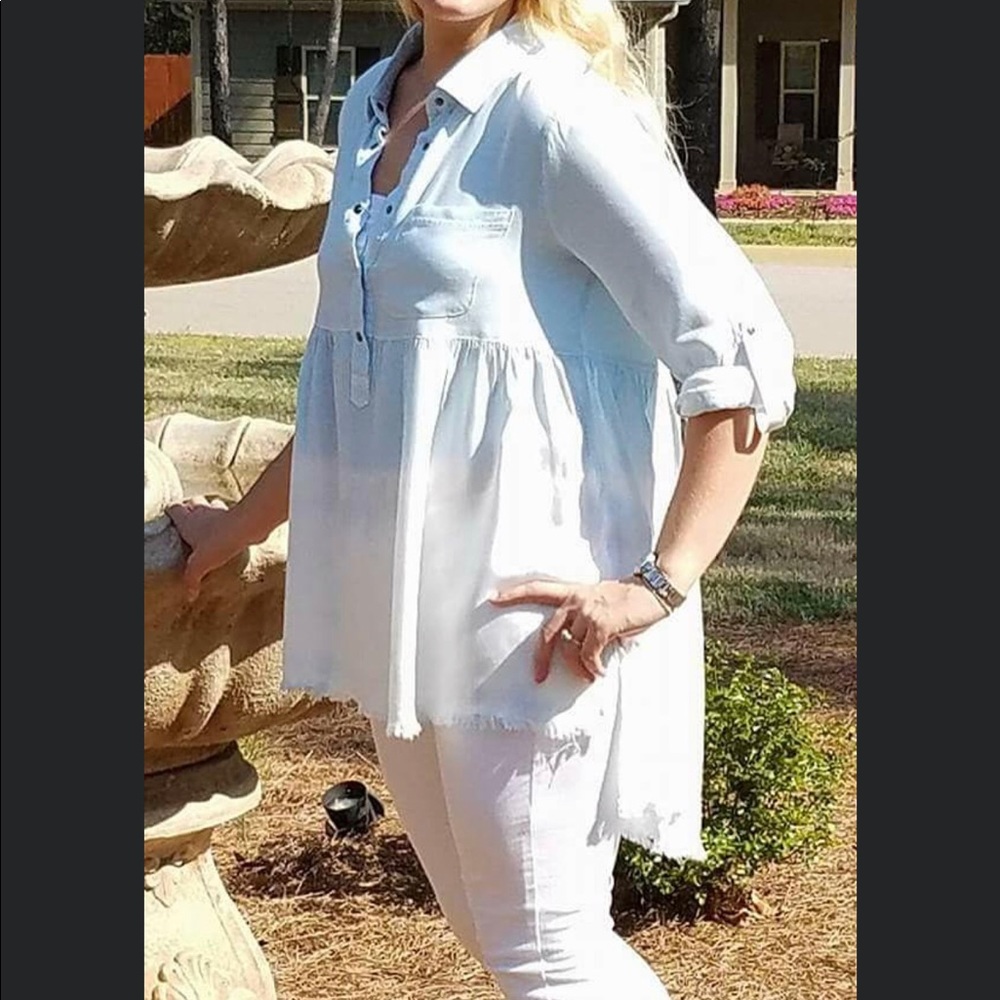 Ombré Blouse